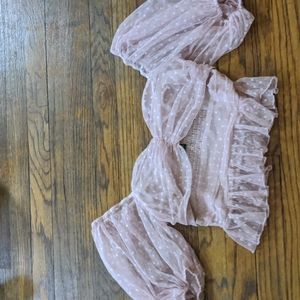 Blush pink forever 21 top